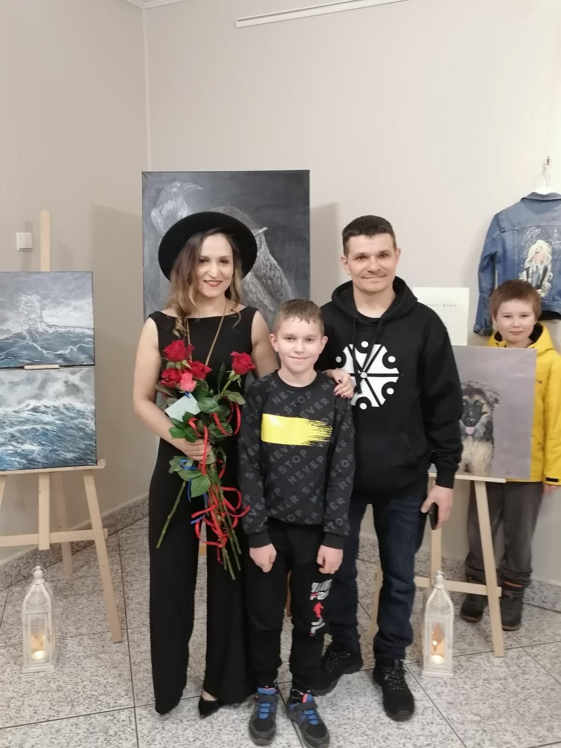 wernisaż Sylwii Pileckiej