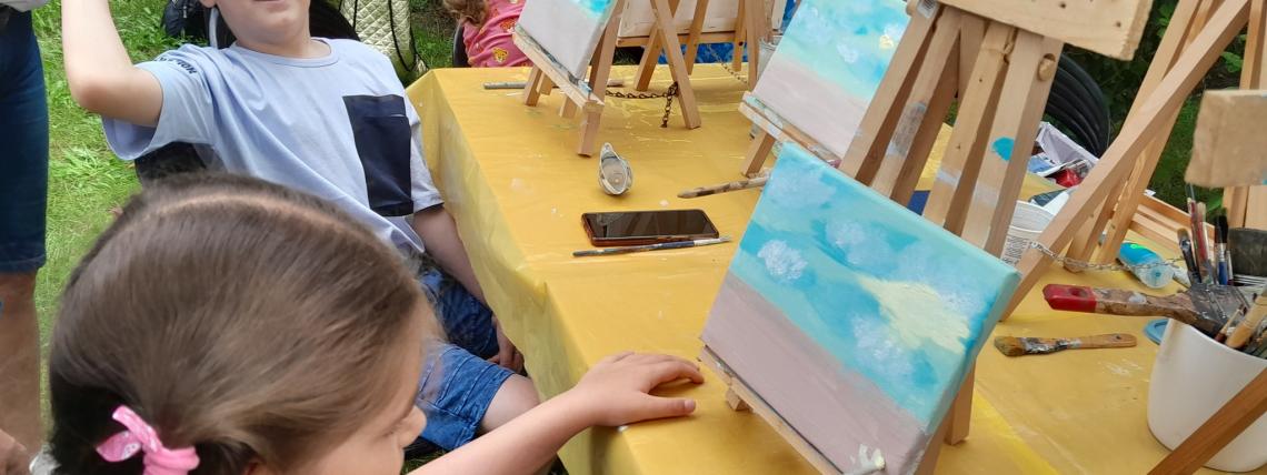 Warsztaty malarskie w plenerze "LATO"