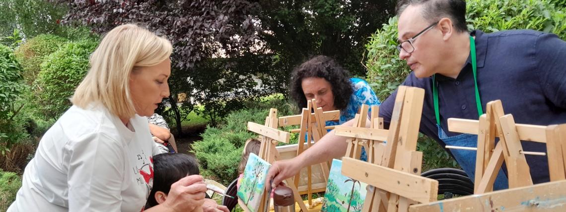 Warsztaty malarskie w plenerze "LATO"