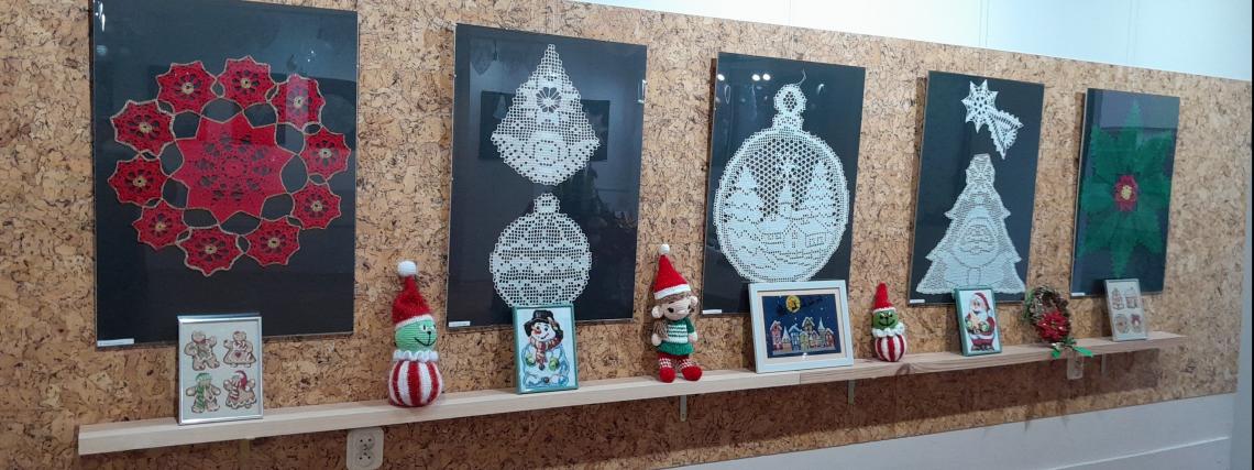 Rękodzieła - świąteczna wystawa